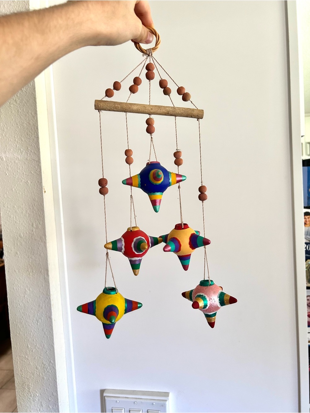 Ceramic Piñata Wind Chime